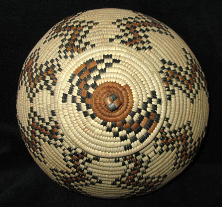 Zig Zag Abundance Checker African Zulu Beer Basket  